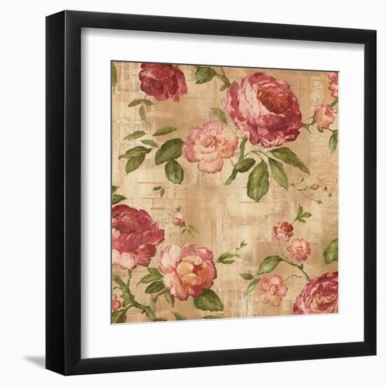 Rose Garden I-Reneé Campbell-Framed Art Print