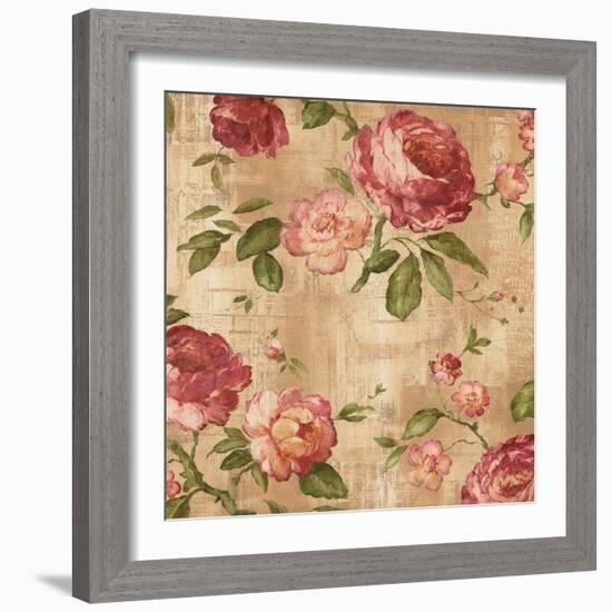 Rose Garden I-Reneé Campbell-Framed Art Print