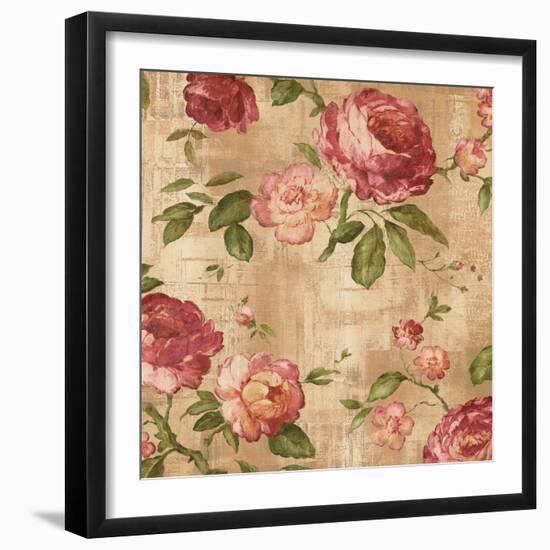 Rose Garden I-Reneé Campbell-Framed Art Print