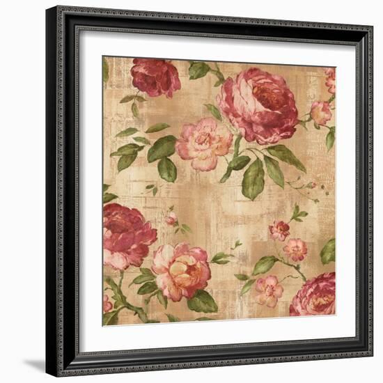 Rose Garden I-Reneé Campbell-Framed Art Print