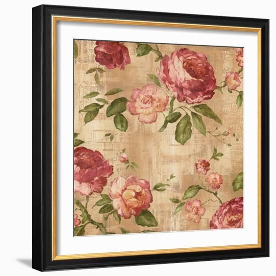 Rose Garden I-Reneé Campbell-Framed Art Print