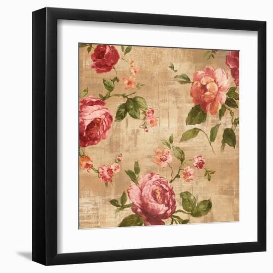 Rose Garden II-Reneé Campbell-Framed Art Print