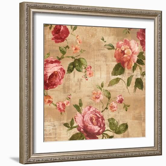 Rose Garden II-Reneé Campbell-Framed Art Print