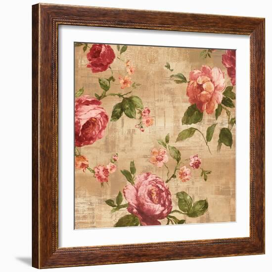 Rose Garden II-Reneé Campbell-Framed Art Print