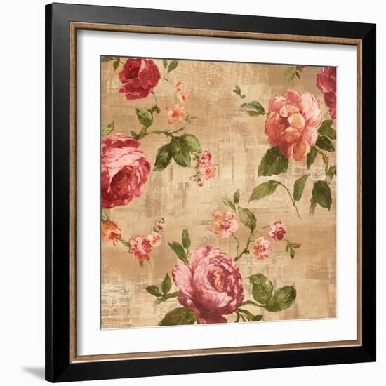 Rose Garden II-Reneé Campbell-Framed Art Print