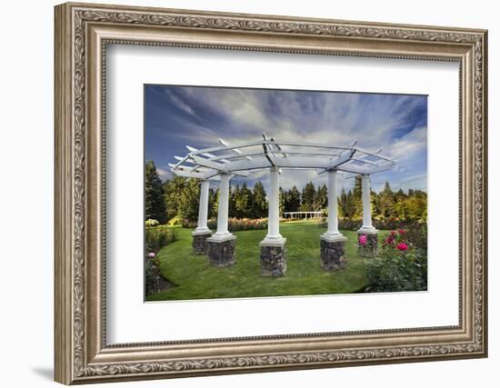 Rose Garden, Manito Park, Spokane, Washington, USA-Charles Gurche-Framed Photographic Print