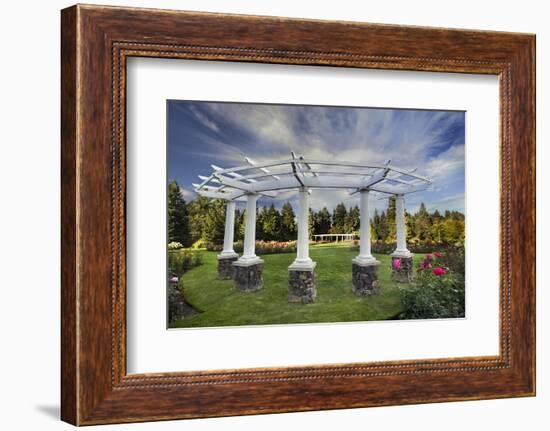 Rose Garden, Manito Park, Spokane, Washington, USA-Charles Gurche-Framed Photographic Print