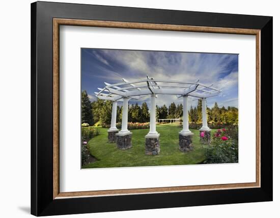 Rose Garden, Manito Park, Spokane, Washington, USA-Charles Gurche-Framed Photographic Print