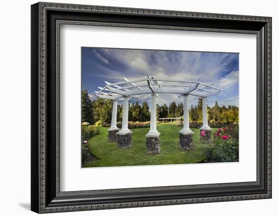 Rose Garden, Manito Park, Spokane, Washington, USA-Charles Gurche-Framed Photographic Print