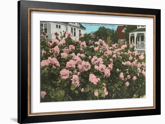 Rose Garden, Portland, Oregon-null-Framed Art Print