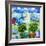 Rose Garden-Mike Smith-Framed Giclee Print