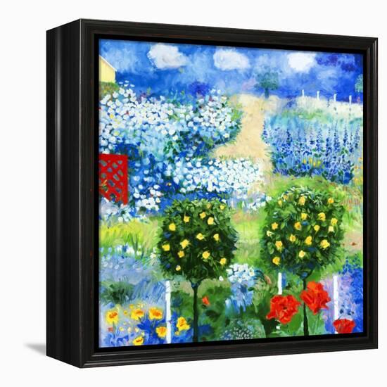 Rose Garden-Mike Smith-Framed Premier Image Canvas