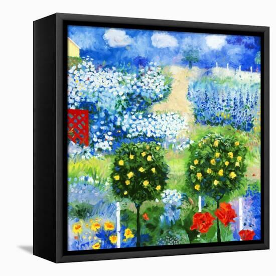 Rose Garden-Mike Smith-Framed Premier Image Canvas