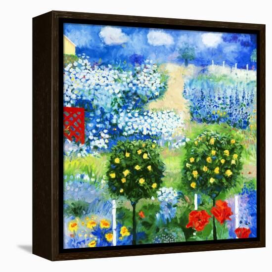 Rose Garden-Mike Smith-Framed Premier Image Canvas