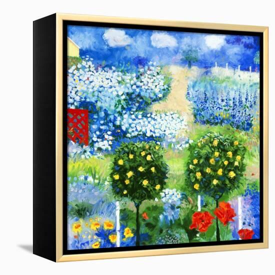 Rose Garden-Mike Smith-Framed Premier Image Canvas