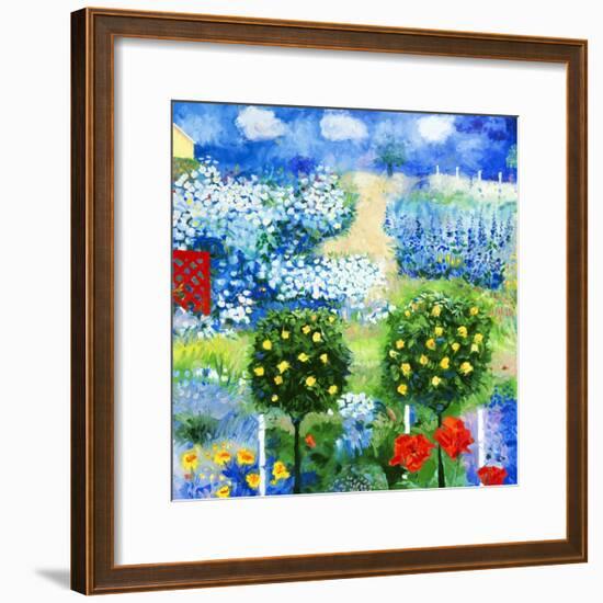 Rose Garden-Mike Smith-Framed Premium Giclee Print