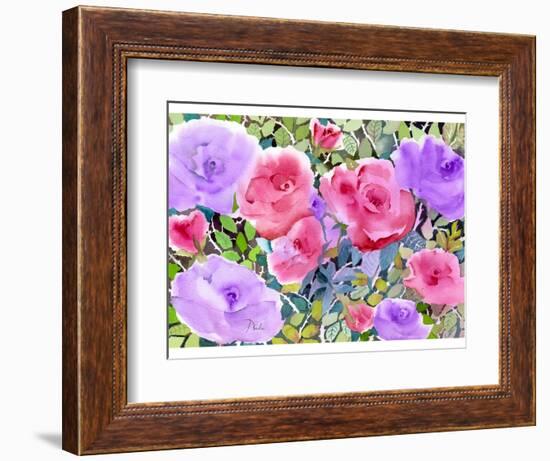 Rose Garden-Neela Pushparaj-Framed Giclee Print