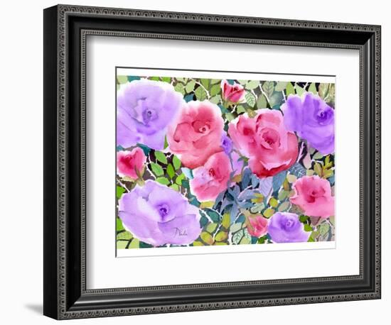 Rose Garden-Neela Pushparaj-Framed Giclee Print