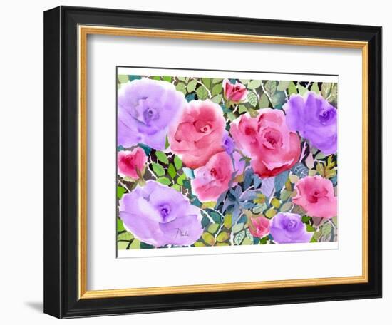 Rose Garden-Neela Pushparaj-Framed Giclee Print