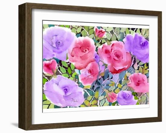 Rose Garden-Neela Pushparaj-Framed Giclee Print