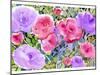 Rose Garden-Neela Pushparaj-Mounted Giclee Print