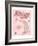 Rose Glitter 3-Melody Hogan-Framed Art Print