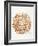 Rose Gold Burst-Cat Coquillette-Framed Art Print