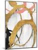 Rose Gold Strokes II-Megan Morris-Mounted Art Print