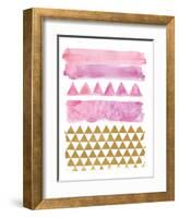 Rose Gold-Ashley Sta Teresa-Framed Art Print