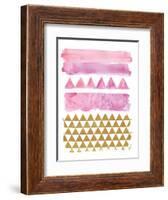Rose Gold-Ashley Sta Teresa-Framed Art Print