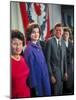 Rose Kennedy, Jackie Peter Behind Her on Morning After Election Day-Paul Schutzer-Mounted Photographic Print