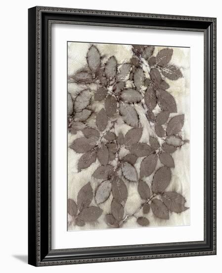 Rose Leaves-Kathryn Phillips-Framed Art Print