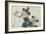 Rose Mallow and Sparrow, C. 1832-Katsushika Hokusai-Framed Giclee Print