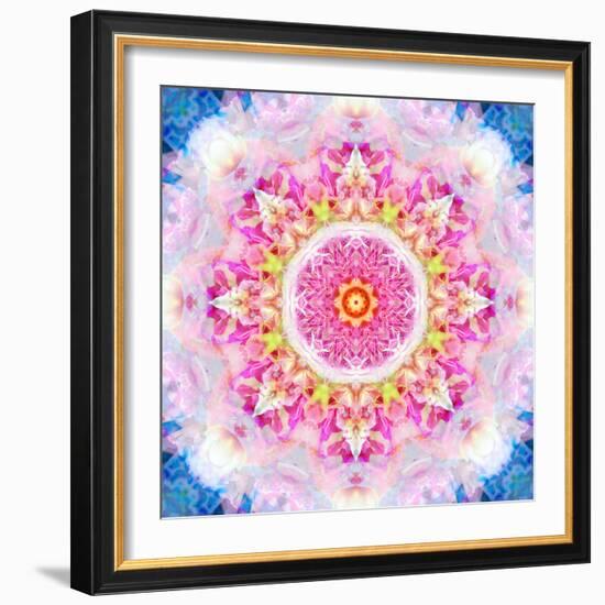 Rose Mandala Ornament-Alaya Gadeh-Framed Photographic Print