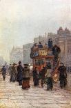 Catching the Tram in Nassau Street, Dublin-Rose Maynard Barton-Giclee Print