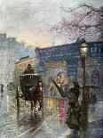 The Last Lamp, Thames Embankment, 1892-Rose Maynard Barton-Giclee Print