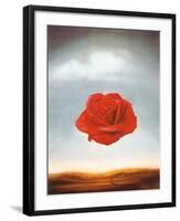 Rose Meditative, c.1958-Salvador Dalí-Framed Art Print