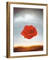 Rose Meditative, c.1958-Salvador Dalí-Framed Art Print