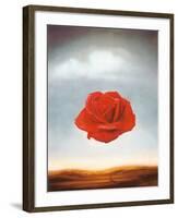 Rose Meditative, c.1958-Salvador Dalí-Framed Art Print