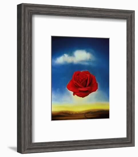 Rose Meditative, c.1958-Salvador Dalí-Framed Art Print