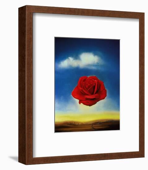 Rose Meditative, c.1958-Salvador Dalí-Framed Art Print