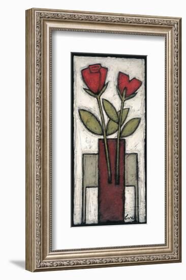 Rose Melody II-Eve Shpritser-Framed Art Print