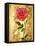 Rose on Golden Background-Maria Rytova-Framed Premier Image Canvas