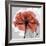 Rose on Gray 1-Albert Koetsier-Framed Premium Giclee Print