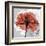 Rose on Gray 1-Albert Koetsier-Framed Art Print