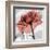 Rose on Gray 2-Albert Koetsier-Framed Art Print