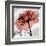 Rose on Gray 2-Albert Koetsier-Framed Art Print