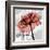 Rose on Gray 2-Albert Koetsier-Framed Art Print