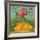 Rose Orange Label - Redlands, CA-Lantern Press-Framed Art Print