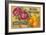 Rose Orchard Pear Crate Label - San Francisco, CA-Lantern Press-Framed Art Print